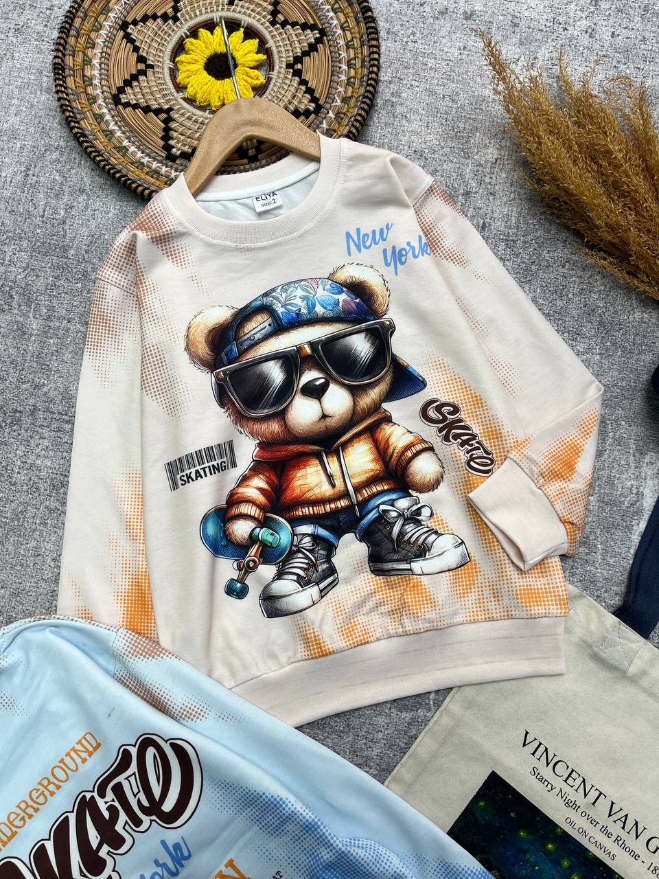 بلوز تک پسرانه خرس بانمک