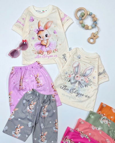 تیشرت شلوارک خرگوشی