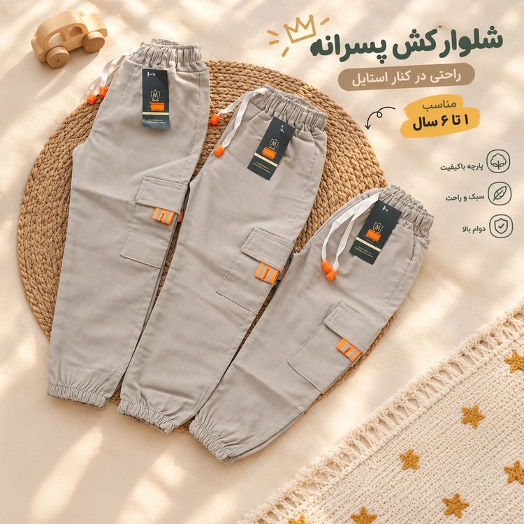 شلوار کتان بنگال